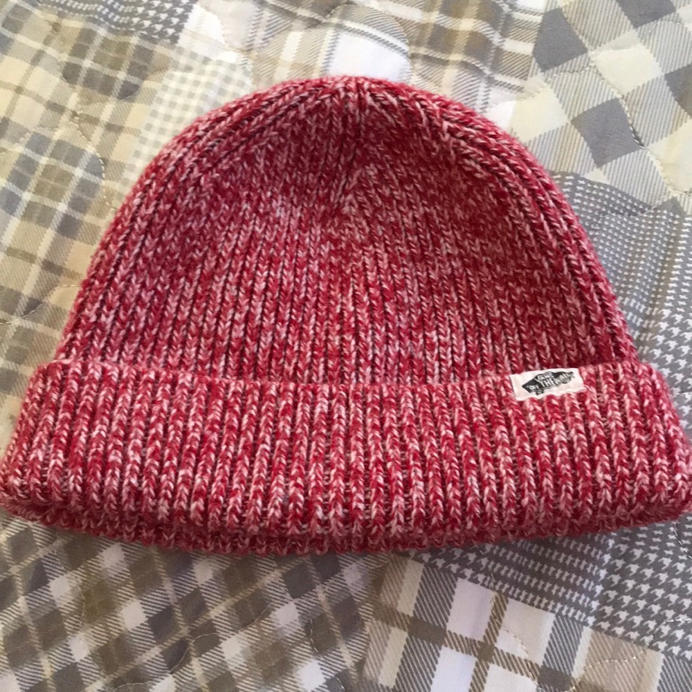 VANS red beanie